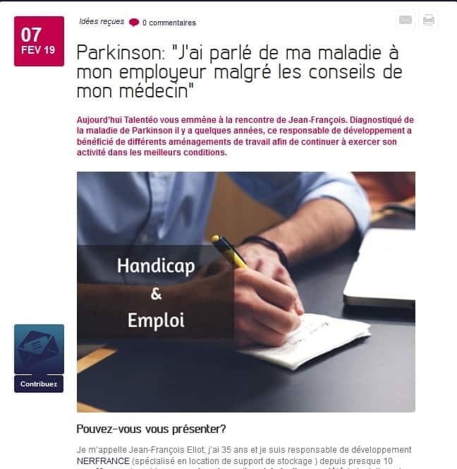 Présentation parkinson